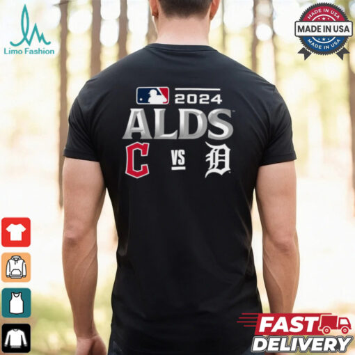 Cleveland Guardians vs. Tigers 2024 ALDS Matchup Set Logo T Shirt