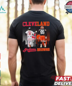 Cleveland Indians Jose Ramirez X Cleveland Browns Myles Garrett 2024 Shirt