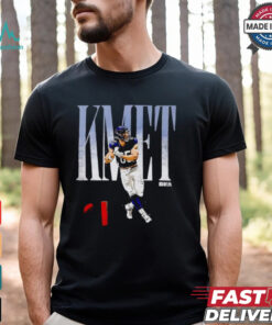 Cole Kmet Chicago batting celebration shirt