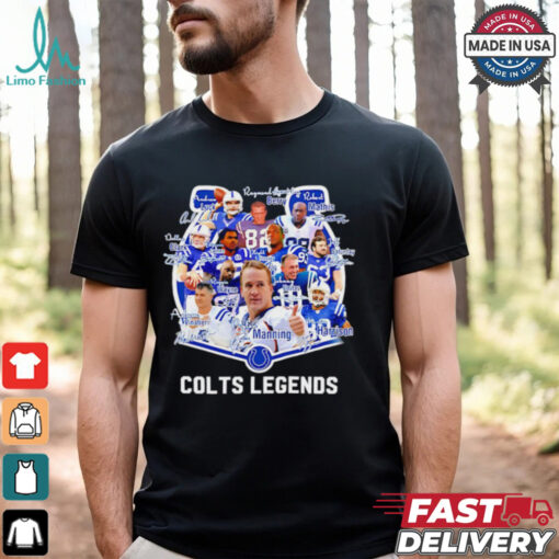 Colts Legends Indianapolis Colts all team signature shirt