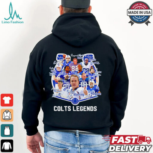 Colts Legends Indianapolis Colts all team signature shirt