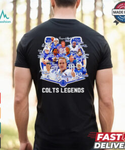 Colts Legends Indianapolis Colts all team signature shirt