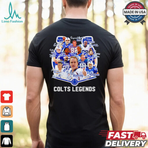 Colts Legends Indianapolis Colts all team signature shirt