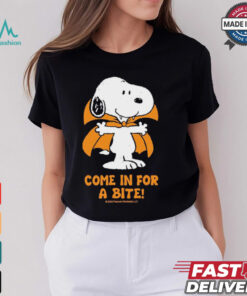 Come In For A Bite Peanuts Snoopy Vampire Shirt