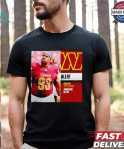 Commanders out for the season Jonathan Allen shirt