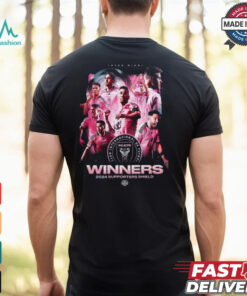 Congrats Inter Miami CF Winners 2024 MLS Supporters’ Shield shirt