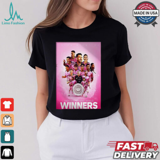 Congrats To Inter Miami CF Has Been Winner The 2024 Supporters Shield Champions shirt