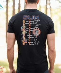 Connecticut Suns Basketball Players Signatures Shirt