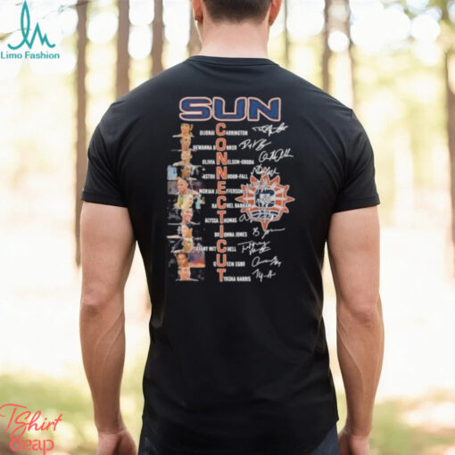 Connecticut Suns Basketball Players Signatures Shirt