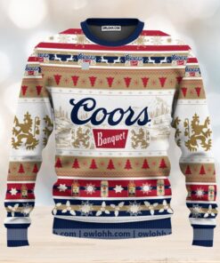 Coors Banquet Merry Christmas Ugly Christmas Sweaters