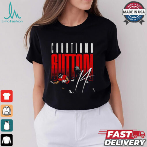 Courtland Sutton Denver TD catch shirt