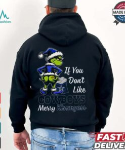 Cowboys If You Don’t Like Them Merry Kiss My Ass Christmas Shirt