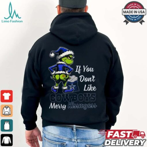 Cowboys If You Don’t Like Them Merry Kiss My Ass Christmas Shirt