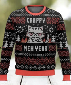 Crappy Meh Year Ugly Christmas Sweater