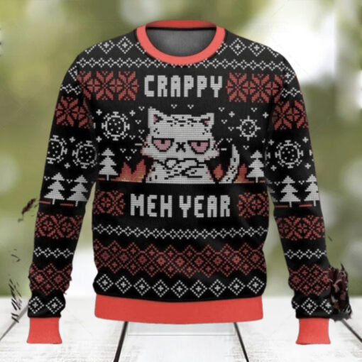 Crappy Meh Year Ugly Christmas Sweater