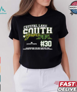 Crystal Lake South Gators #30 Celebrating The Rich History And Tradition Of High School Girls Volleyball Shirt