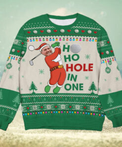 Custom Photo Gifts For Golf Player Ugly Sweater