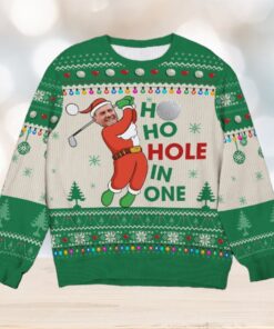 Custom Photo Gifts For Golf Player Ugly Sweater