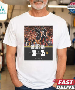 Cyclones Win Final Iowa State Cyclones 38 – 35 UCF Knights Poster t shirt