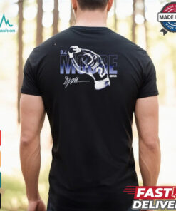 D.J. Moore Chicago Bear Overlay signature shirt
