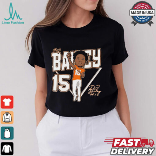 DJ Bailey 15 NCAA 2024 Sam Houston Bearkats football Caricature Signature t shirt