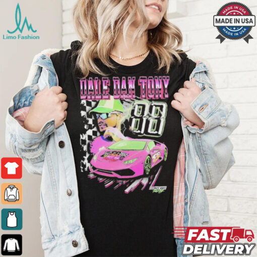 Dale Dan Tony 88 Racing Riff Raff T shirts