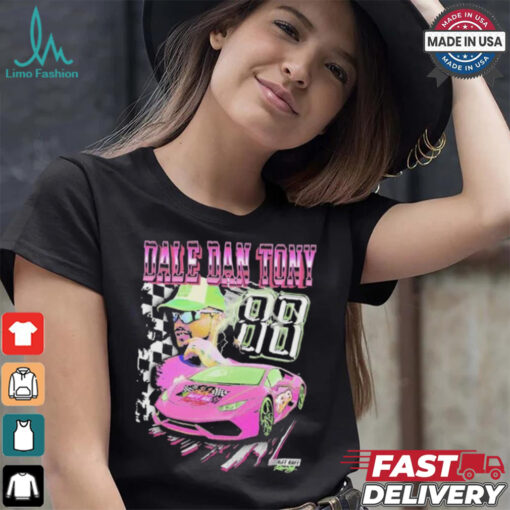 Dale Dan Tony 88 Racing Riff Raff T shirts