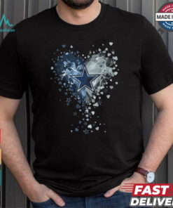 Dallas Cowboys Crystal Heart Shirt