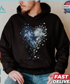 Dallas Cowboys Crystal Heart Shirt