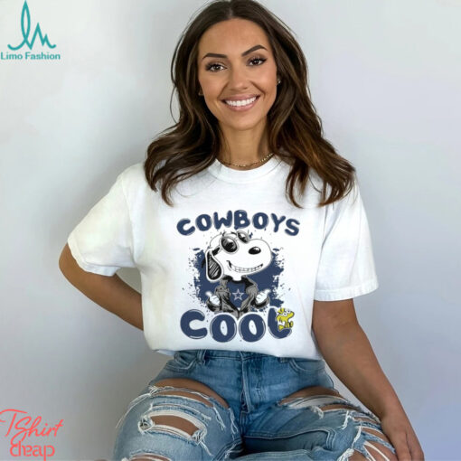 Dallas Cowboys NFL Team Snoopy Joe Cool T Shirt