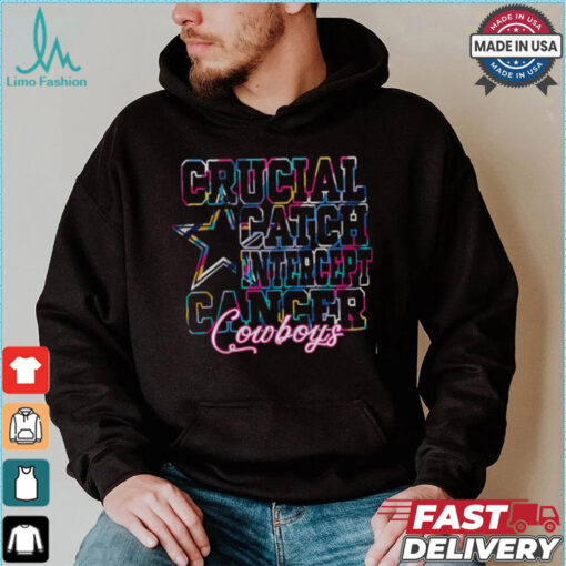 Dallas Cowboys – Crucial Catch Intercept Cancer Shirt