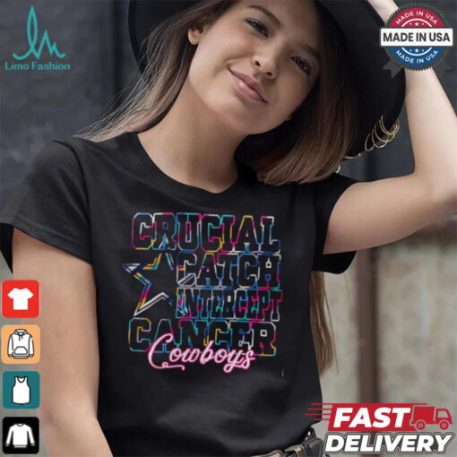 Dallas Cowboys – Crucial Catch Intercept Cancer Shirt