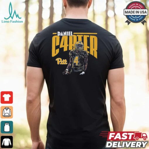 Daniel Carter Royal D4 Pittsburgh Panthers t shirt