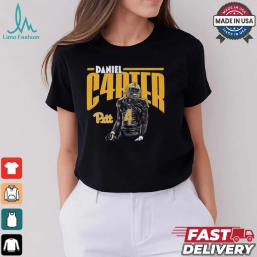 Daniel Carter Royal D4 Pittsburgh Panthers t shirt