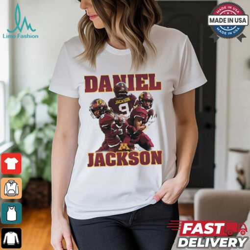Daniel Jackson #9 Minnesota football player collage shirt
