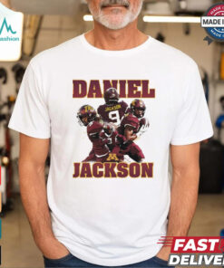 Daniel Jackson #9 Minnesota football player collage shirt