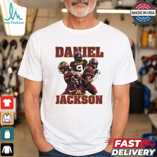 Daniel Jackson #9 Minnesota football player collage shirt