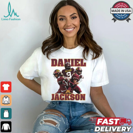 Daniel Jackson #9 Minnesota football player collage shirt