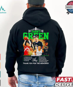 Danny Green 2009 2024 thank you for the memories signature shirt