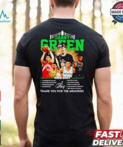Danny Green 2009 2024 thank you for the memories signature shirt