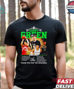 Danny Green 2009 2024 thank you for the memories signature shirt