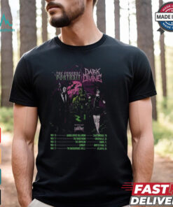 Dark Divine Co Headlining November 2024 Tour Poster Shirt