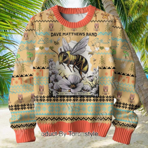 Dave Matthews Band Tour 2024 Christmas Sweater