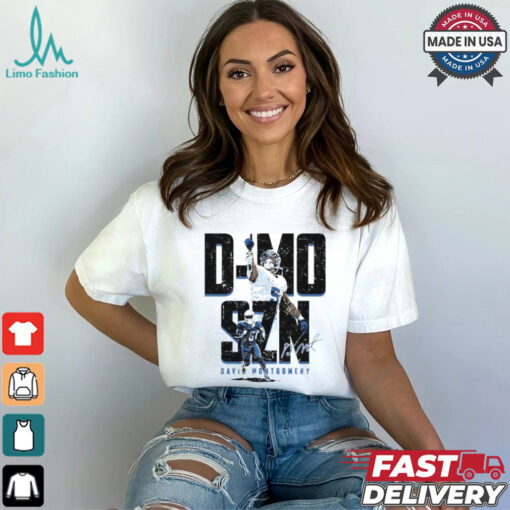 David Montgomery Detroit D MO SZN signature shirt