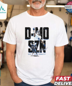 David Montgomery Detroit D MO SZN signature shirt