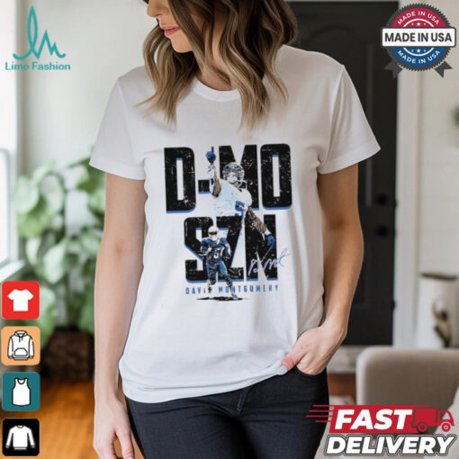 David Montgomery Detroit D MO SZN signature shirt