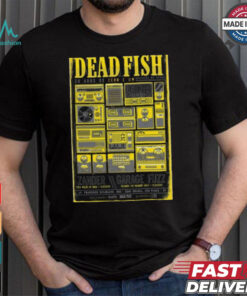 Dead Fish Audio Club In São Paulo Brazil Dec 8 2024 Tour T shirt