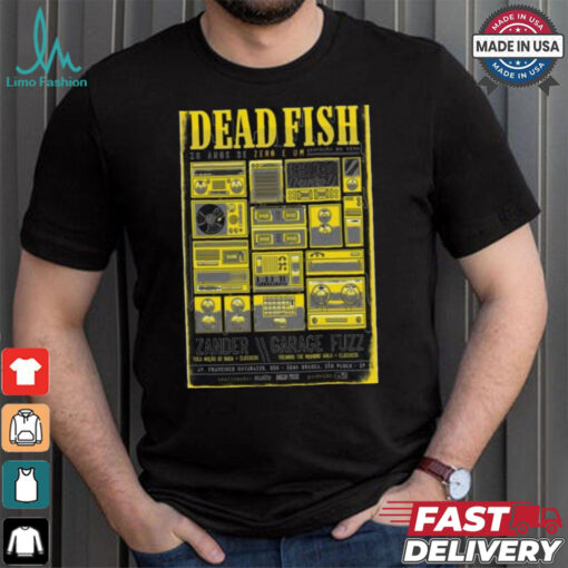 Dead Fish Audio Club In São Paulo Brazil Dec 8 2024 Tour T shirt
