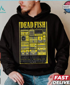 Dead Fish Audio Club In São Paulo Brazil Dec 8 2024 Tour T shirt