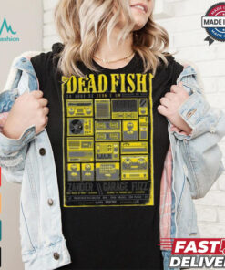 Dead Fish Audio Club In São Paulo Brazil Dec 8 2024 Tour T shirt